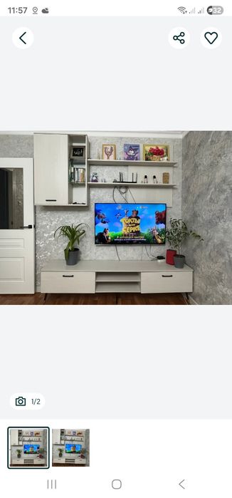 Тумба шкаф ТВ зона