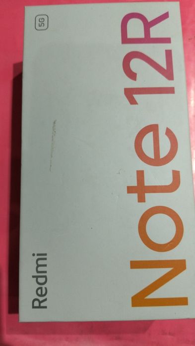 Redmi Note 12R .