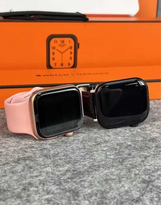 Smart watch hermes apple часы умные для фитнеса смарт с гарантией