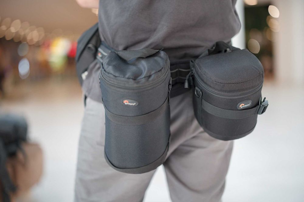 Модулна система Lowepro S&F (Street and Field) колан, калъф и тубуси