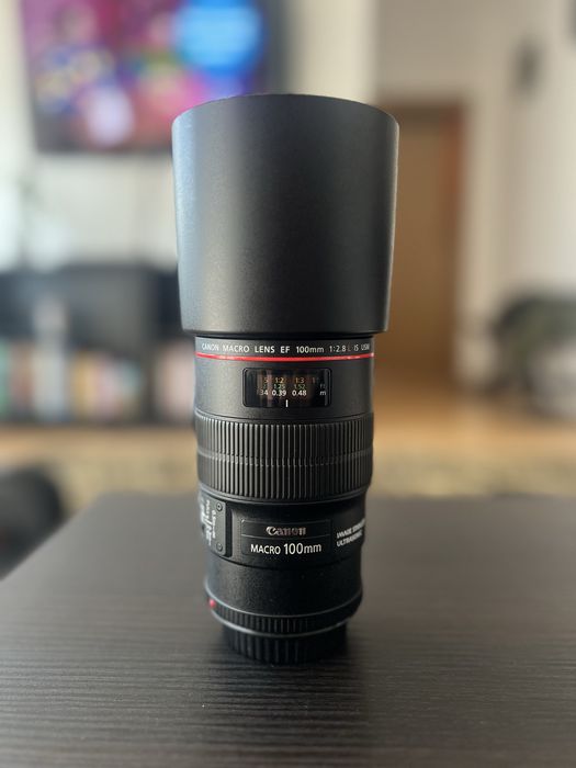 Obiectiv Canon Macro EF 100 mm 1:2.8 L IS USM
