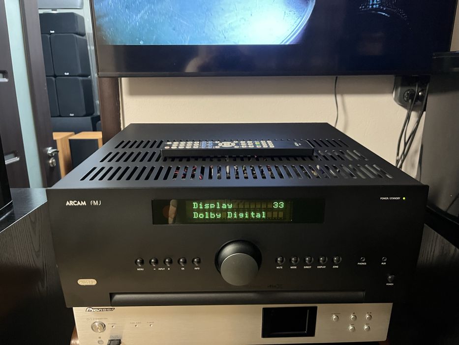 Receiver Arcam AVR-390/ Atmos/4k/internet/usb/Dab etc