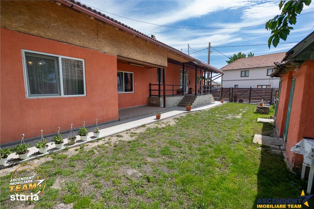 FILM! Pe 1.200mp teren+rezidenta cu gradina inflorata,aproape de Targu