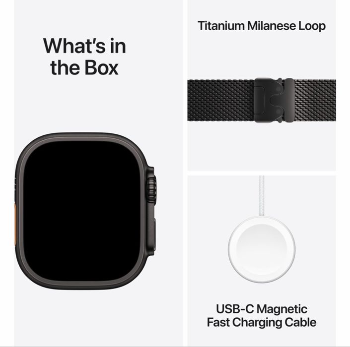 Apple Watch Ultra 3 49 mm Black