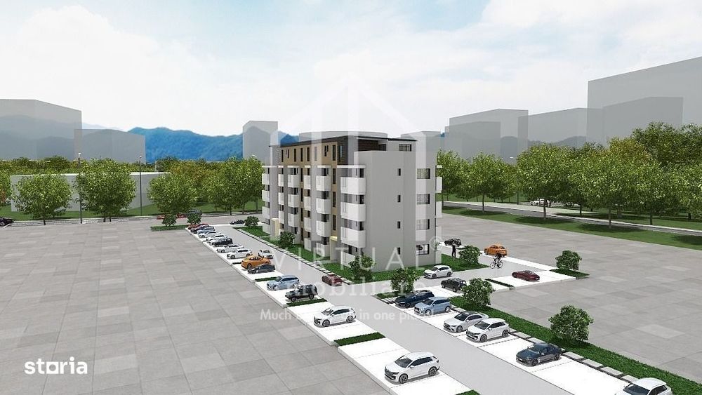 Apartament 2 camere - 43,63 mp utili + balcon - Lacul lui Binder