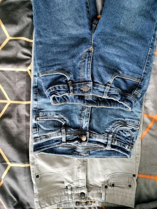 Lot pantaloni denim fete