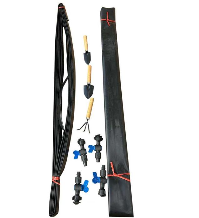 Sera Solar Gradina Tunel Cadru Otel Folie Polietilena Geam Usa 3x2x2m