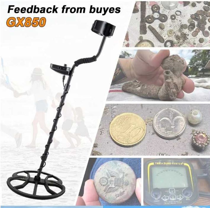 G2 металдетектор , металотърсач  златотърсач GX 850 ;TX 850 + ПОДАРЪЦИ