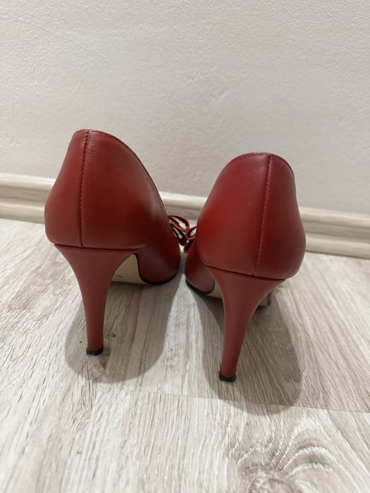 Pantofi stiletto 40 rosii The 5th Element