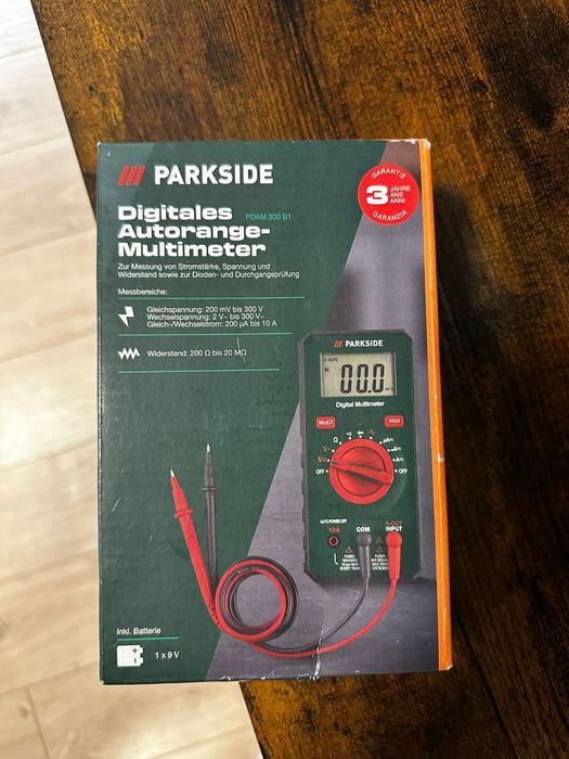 Multimetru Digital-parkside nou!
