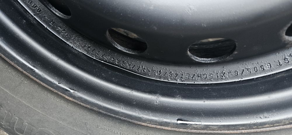 5/114.3/15 hyundai/kia оригинална резервна джанта с гума хюндай и киа