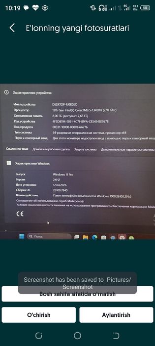 HP Victus Gaming Noutbook