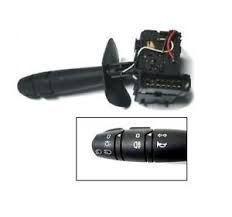 Maneta semnalizare, comutator lumini Renault Clio 2, 03.1999, Functii: lumini, semnalizare, lampa ceata spate, claxon, culoare grafit, stanga,