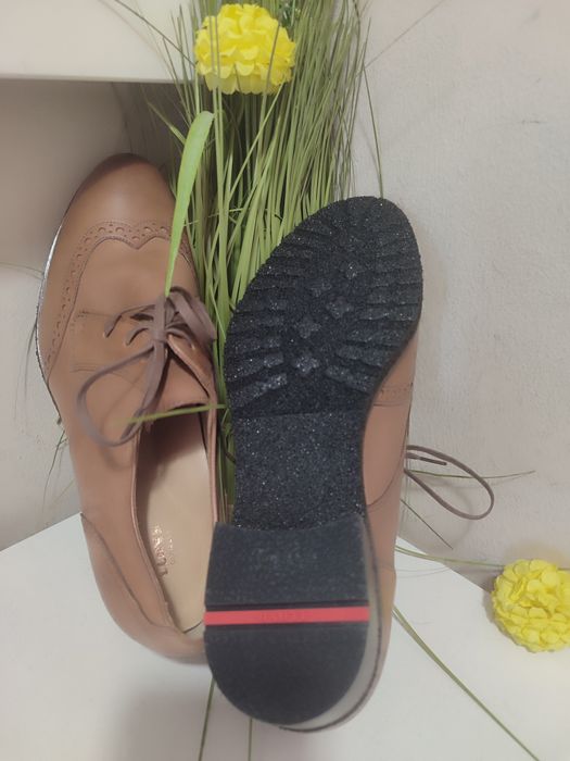 Чисто нови Обувки с връзки LLOYD изцяло естествена кожа