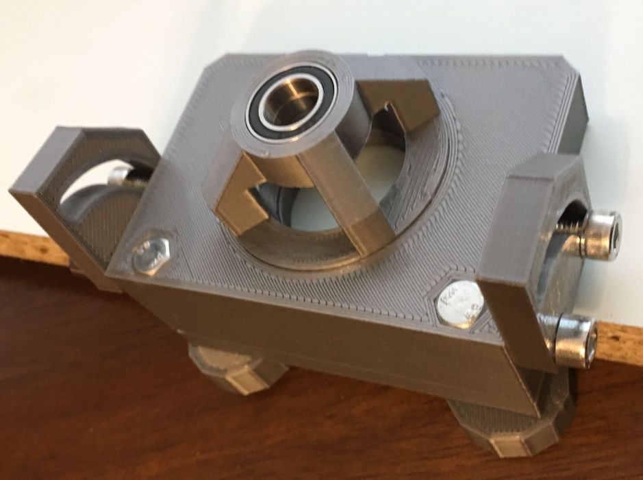 Sablon mobila din plastic dur gri pentru balamale 35mm model 2.0