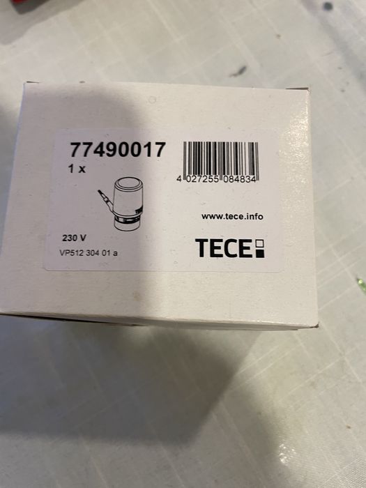 acuator  tece servomotor