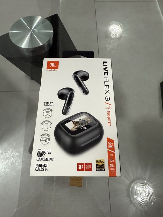 Casti wireless JBL Live Flex 3 black • NOI / SIGILATE •