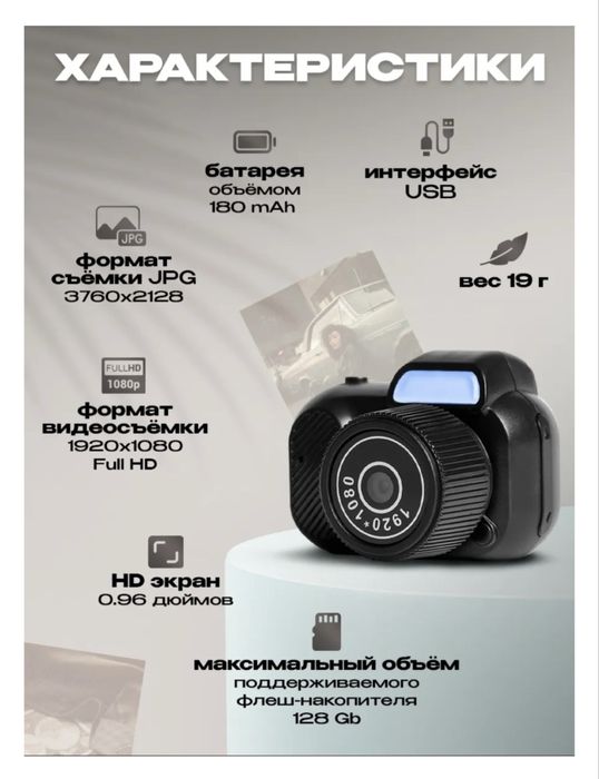 Миникамера / Фотокамера