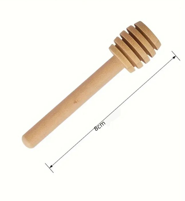 Дървена лъжичка за мед