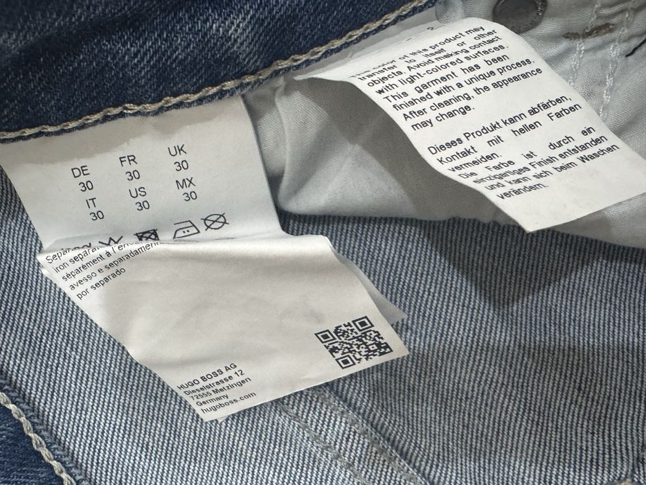 Дамски дънки BOSS. Размер 30