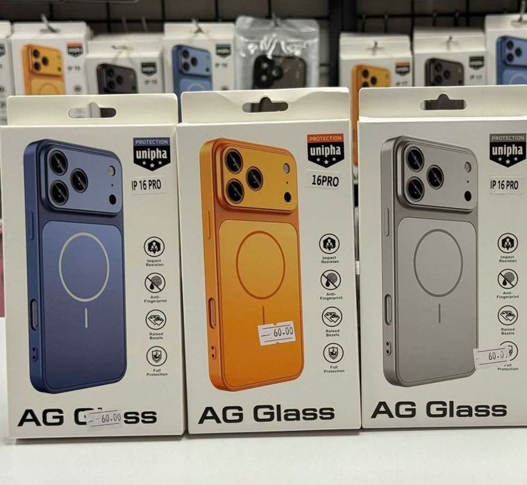 Husă MagLens AG Glass – Transformă iPhone 13–16 în Look 17 Pro/Max