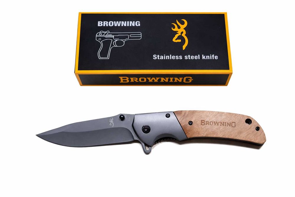 Сгъваем нож Browning 354 за туризъм, къмпинг, лов и риболов