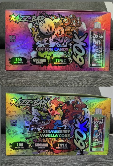 Vape Razz Bar 60000 pufuri