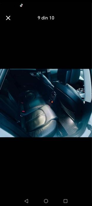 Scaune piele  cu încălzire audi a7 interior piele audi a7