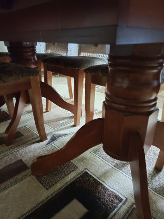 Стол обеденный +10 стульев