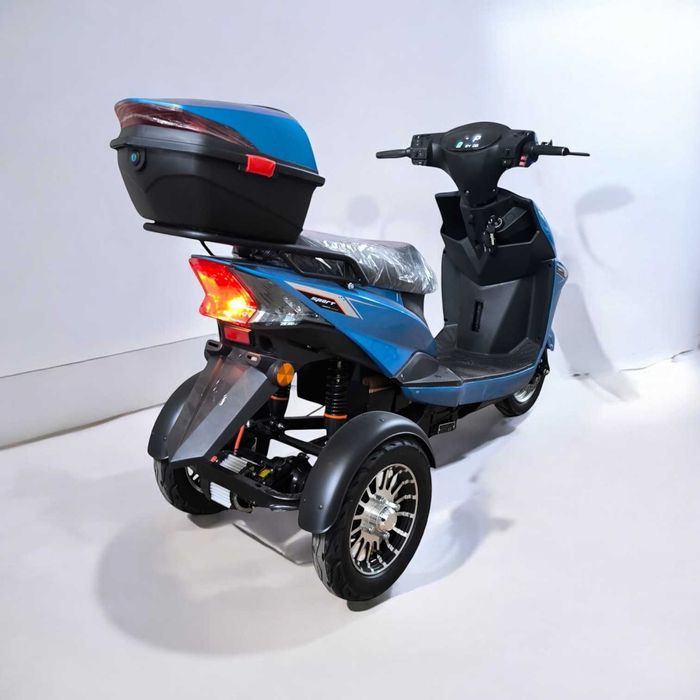 Електрически скутер-триколка Electric Sport 2000W | 60V | 24AH | BLUE