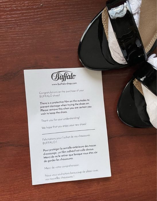 Обувки на ток Buffalo Shoes НОВИ!