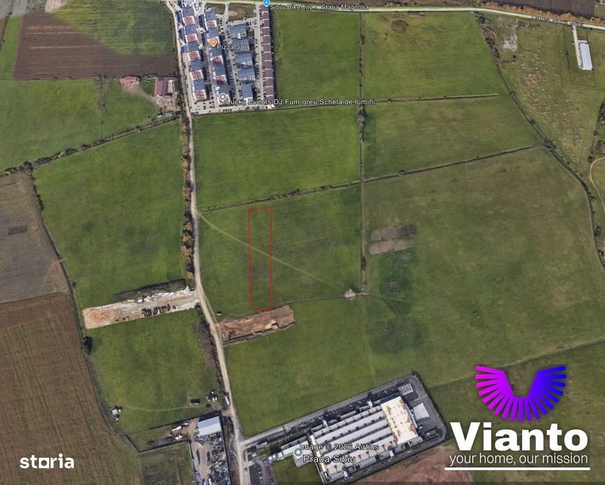 Comision 0% teren intravilan 4000 mpu zona industriala Vest