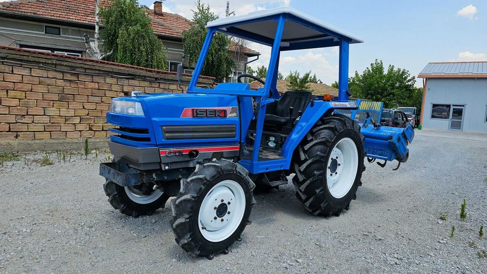 Японски трактор Iseki TA287F с фреза, 4x4, 28 кс., АграБГ Джолев