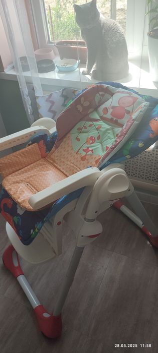 Стульчик для кормления Чикко Полли