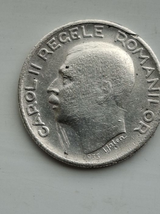 Moneda Carol al doilea an 1935 valoare 250lei