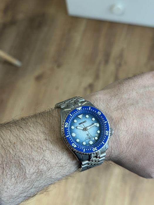 Seiko SKX007 Save the ocean