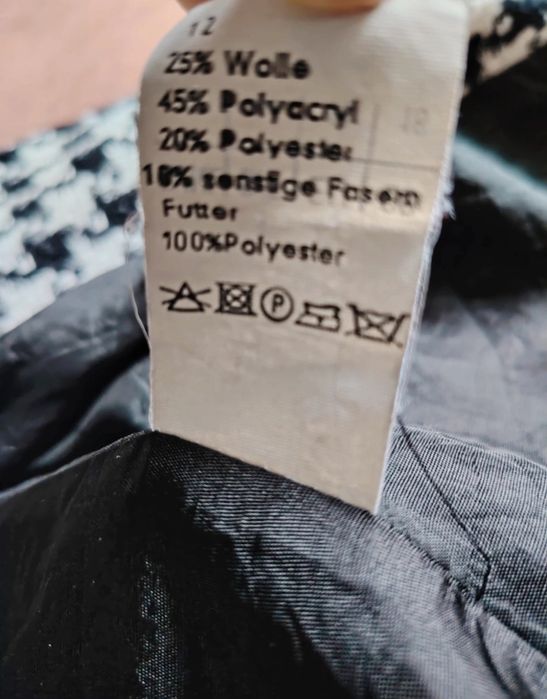 Sacou dama carouri lana