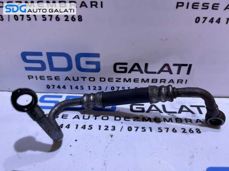 Furtun Conducta Teava Ulei Turbo Turbina Turbosuflanta BMW Seria 1 F20 F21 118 120 2.0 D N47 2010 - 2019 [D0427]