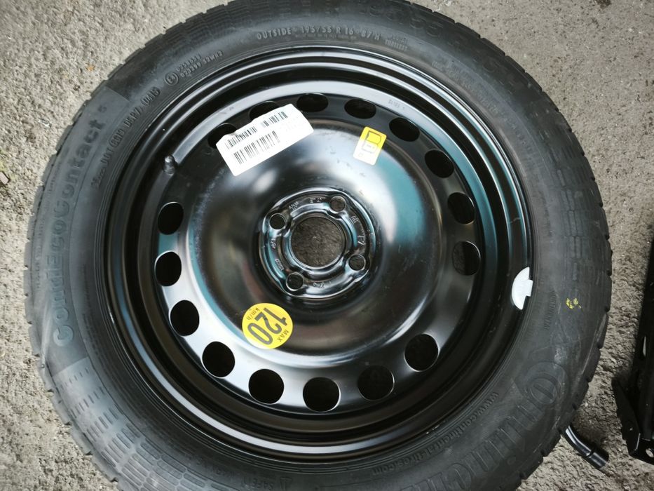 16" резервна гума с джанта за Opel Corsa.