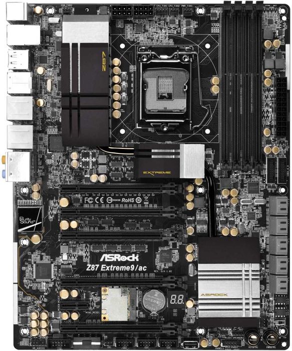 Дъно Дънна платка ASRock Z87 Extreme9/AC 1150 DDR3 OVERCLOCK