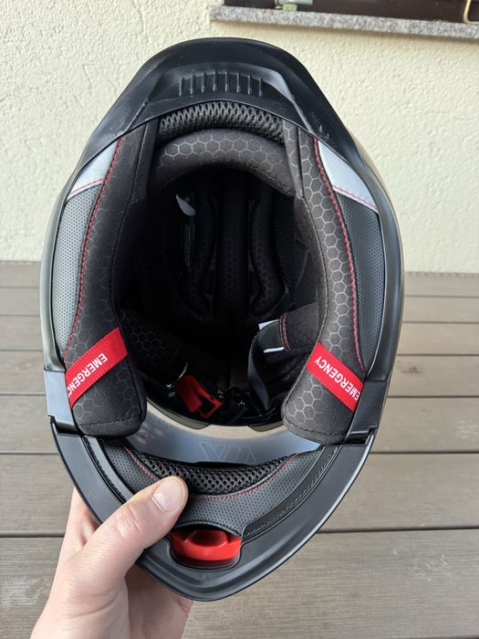 Casca moto MY FF935 flip-up , marimea M , NOU