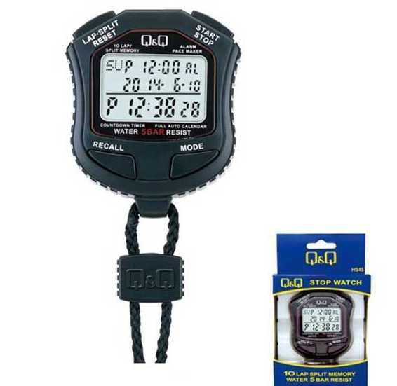 НОВ ХРОНОМЕТЪР CASIO и Q&Q. Професионални Спортни Хронометри QQ Касио