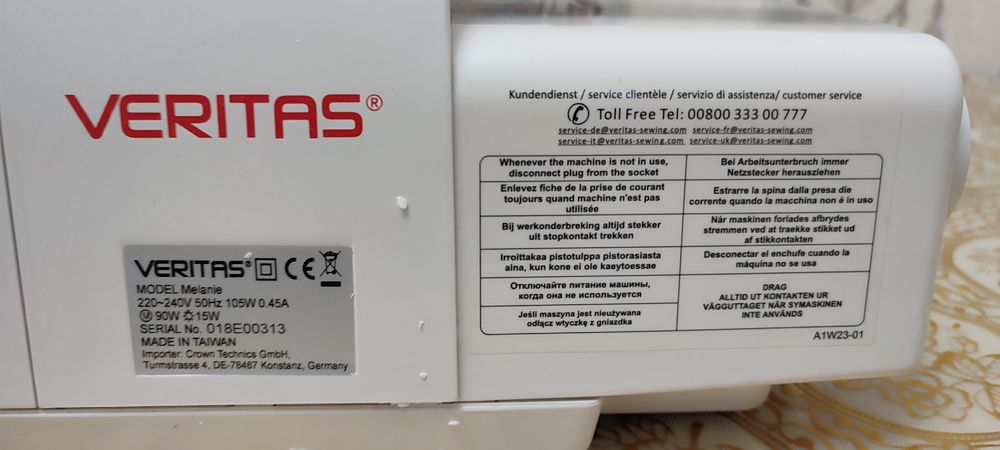 Yangı tikish moshinasi avirlok