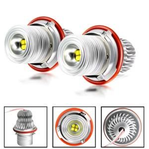 2бр. LED № V 20W крушки за Ангелски Очи за BMW E39 E53 E60 E61 E63 E64