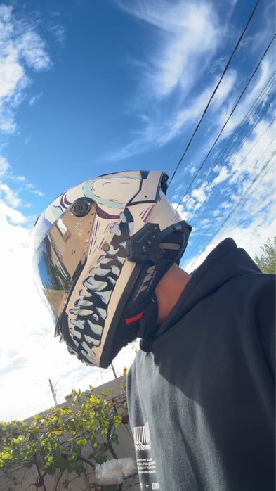 casca moto mt thunder 4 M