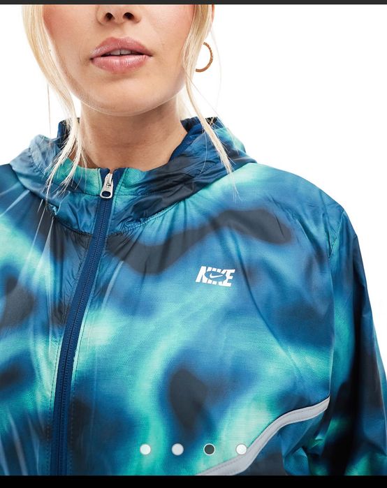 Дамско горнище / яке : Nike Running Icon Clash Woven Print Jacket М