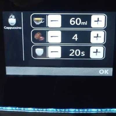 Кафеавтомат кафемашина Acopino Vittoria с тъч дисплей кафемелачка