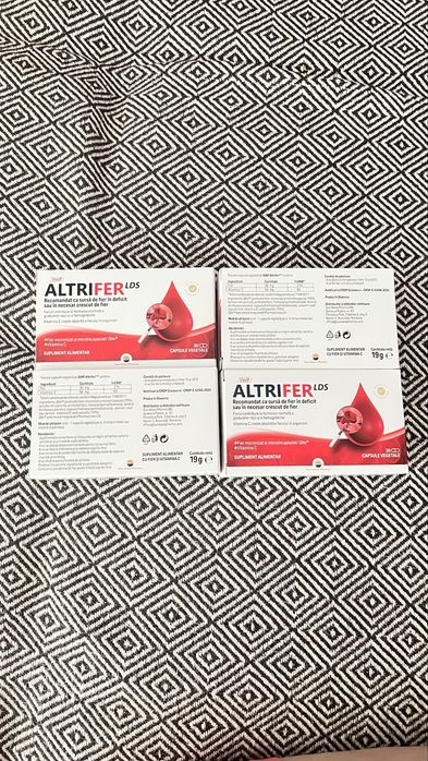Altrifer lds - fier micronizat 30 capsule Sun Wave Pharma
