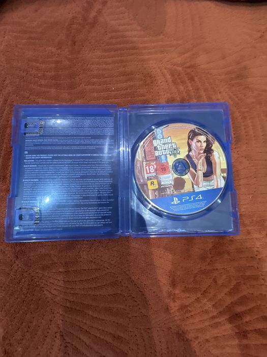 диск гта 5, пс4.
