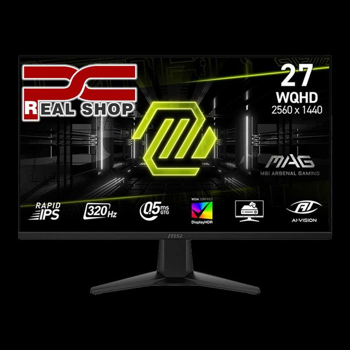 Игровой монитор MSI MAG 275QF 27' WQHD 2K 1800Hz 0.5ms RapidIPS Gaming